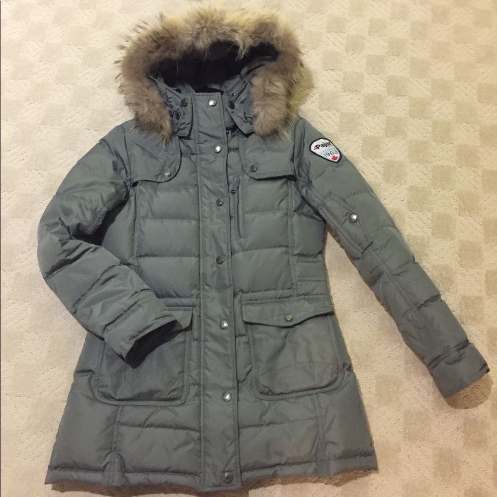 Pajar army green winter jacket